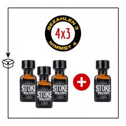 PACK 4 POPPERS STOKE 24ML