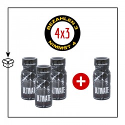 PACK 4 POPPERS ULTIMATE 10ML