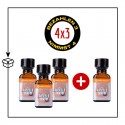 PACK 4 POPPERS JUICE ZERO 24ML