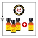 PACK 4 POPPERS RUSH ORIGINAL PWD 24ML