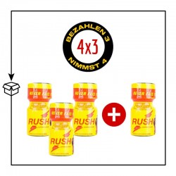PACK 4 POPPERS RUSH ORIGINAL 9 PWD