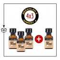 PACK 4 POPPERS GOLD RUSH 24ML